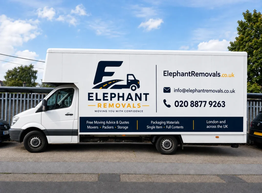 elephant-removals-branded-moving-truck-london